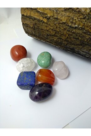 Çakra Taşları  7 Çeşit Doğaltaş Biblo