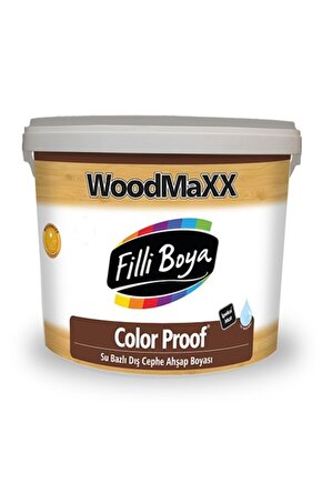 Woodmaxx Color Prof Su Bazlı Dış Cephe Ahşap Boyası 2,5 Lt