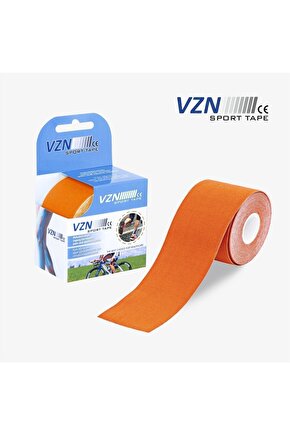 Sport Tape Turuncu Renk Kinezyo Sporcu Bandı Ağrı Bandı 5 Metre X 5 Cm