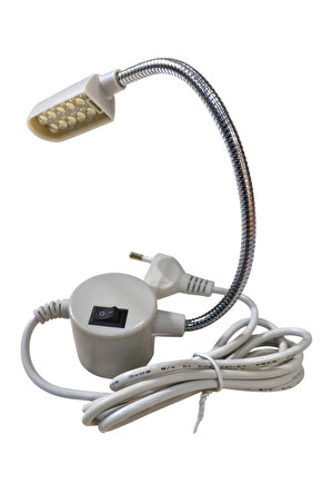 Spiral Dikiş Makinası Lambası Mıknatıslı 10 Ledli