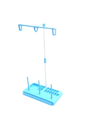 Ev Tipi Dikiş Makinesi Mavi Plastik Çardak Seti  TS-500