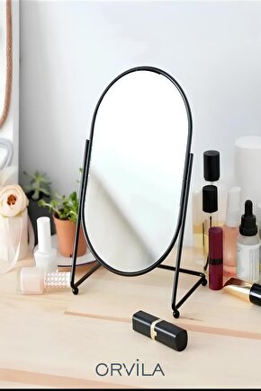 Dekoratif Masaüstü Makyaj Aynası Metal
