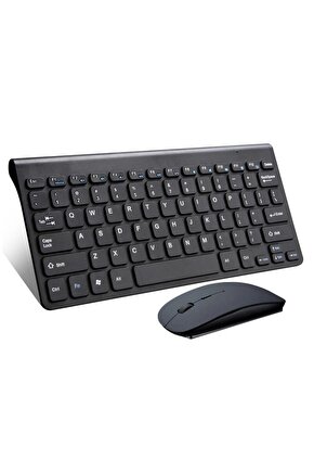 Kablosuz Taşınabilir Klavye Ve Mouse Set 2.4ghz Android Telefon  Tablet  Pc Tv Box Uyumlu