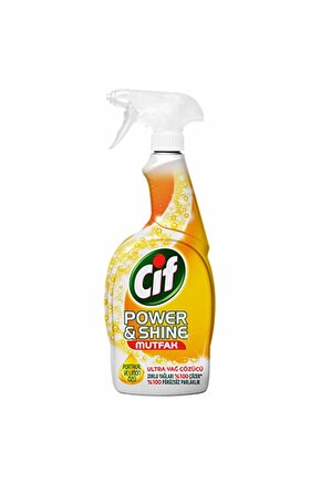 Cif Power&shıne Mutfak Sprey 750ml X 12 Adet