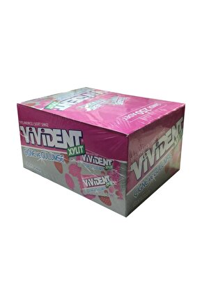 Çilek Aromalı Tatlandırıcılı Şerit Sakız 230 Adet