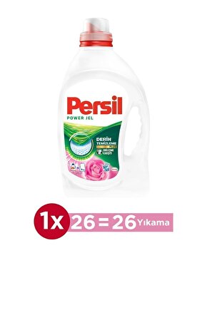 Jel Gülün Büyüsü Sıvı Çamaşır Deterjanı 26 Yıkama 1.690 ml
