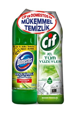 Dağ Esintisi 810 Gr Cif Tüm Yüzeyler Bahar Ferahlığı 750 Ml