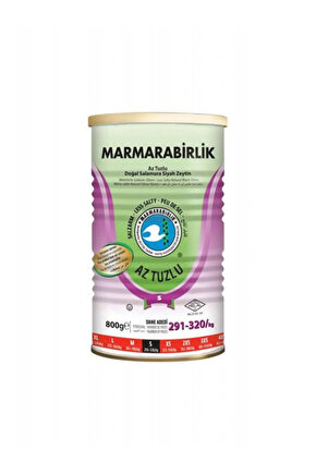 Siyah Zeytin Az Tuzlu 800 Gr. Tnk.
