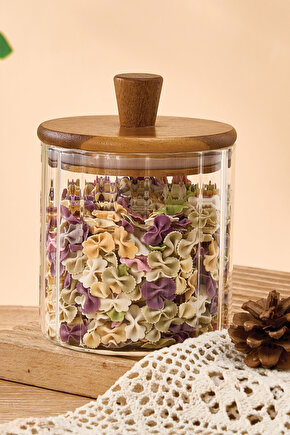 600 ml Akasya Kapaklı Cam Kavanoz Saklama Kabı Pinterest Tasarım Erzak Bakliyat Kabı