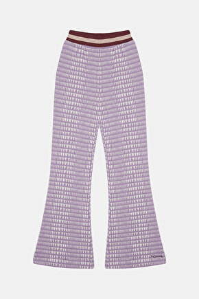 Lemlem Boru Paça Lila Kadın Spor Pantolon