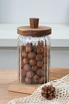 700 ml Akasya Kapaklı Cam Kavanoz Saklama Kabı Pinterest Tasarım Erzak Bakliyat Kabı