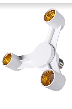 3lü Duy Çoğaltıcı Lamba Duy Çoklayıcı Ampül Duy Çoklayıcı