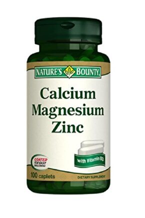 Calcium Magnesium Zinc + D3 100 Kaplet