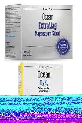 Extramag 30 Saşe + D3k2 Damla 20ml
