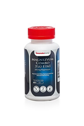 Magnezyum Combo 200 mg 60 Tablet