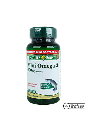 Mini Omega-3 900 Mg 60 Kapsül