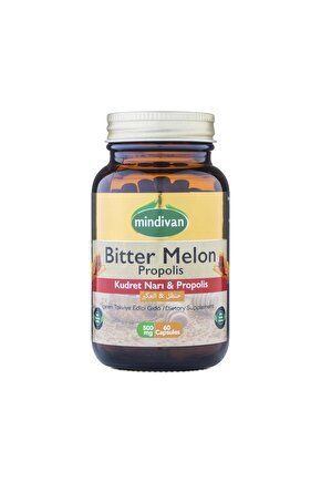 Bitter Melon Propolis 500 mg 60 Capsules
