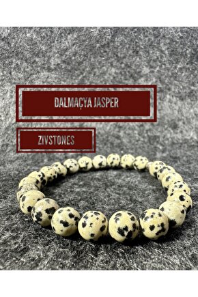 Dalmaçyalı Jasper bileklik