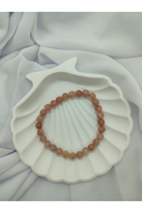 Güneş Taşı Doğal Taş Bileklik