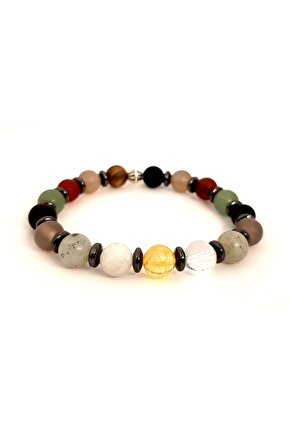 Antalya Yengeç Burcu Erkek Bileklik Orjinal Doğaş Taş Bileklik