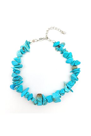 Turkuaz Doğal Taş Bileklik