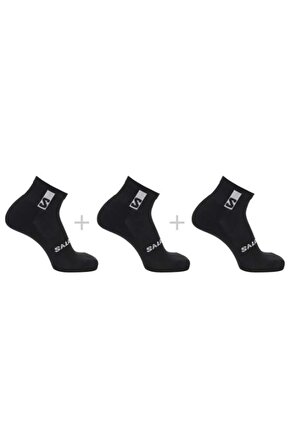 Everyday Ankle 3 Pack 3 Parça-Adet Unisex Çorap SİYAH