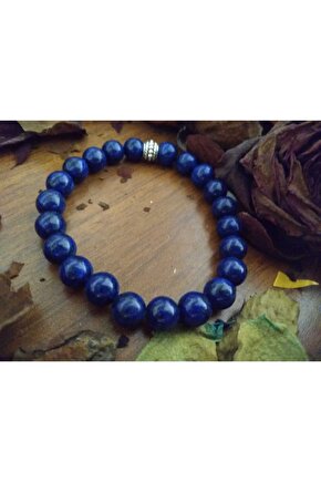 Lapis Lazuli Taşı Doğaltaş Unisex Bileklik BLK20-1001-01