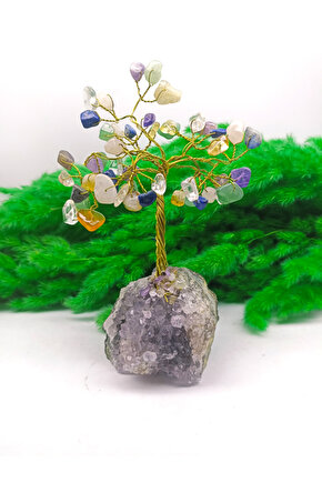 DOĞAL TAŞ AĞAÇ SAF ÇAKRA (SERTİFİKALI)(HAND MADE)