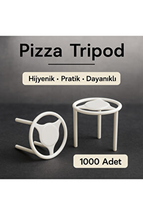 Pizza Ayağı Pizza Kutusu Tripod 1000 Adetli Kutuda