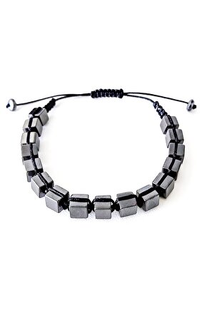 Doğaltaş Hematit Yetişkin Bileklik