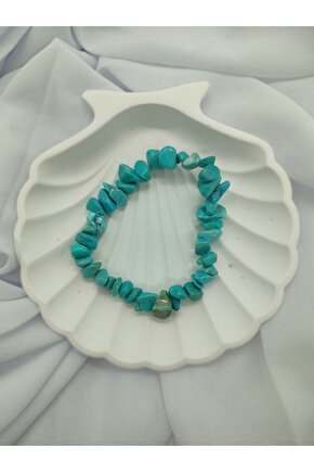 Turkuaz (firuze) Doğal Taş Bileklik