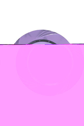 Plastik Tabak Sert Lüks 22cm (6 Adet) Lila