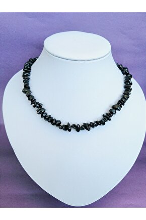 Obsidyen Takı Doğaltaş - Gerçek Obsidyen Doğaltaş