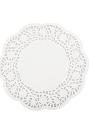 Kağıt Dantel Bardak Altlığı 500 Adet 9 Cm Çay Bardağı Altı Sunum Kağıdı