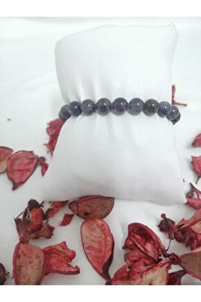 Ametist 8mm Bileklik - Gerçek Doğaltaş Ametist Bileklik