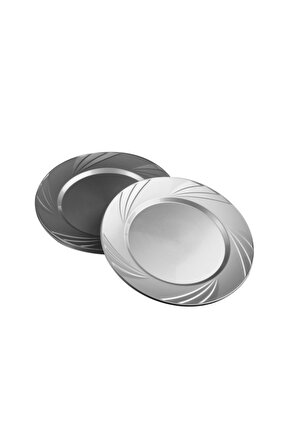 Yaldızlı Mika Tabak (23cm).