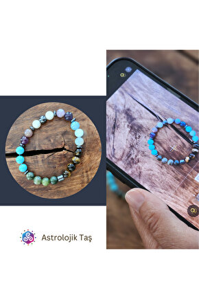 Sağlık Bilekliği (MİGREN BAŞ AĞRISI) Doğal Taş Bileklik