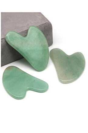 Aventurin Taşı Gua Sha  Doğal Masaj Taşı