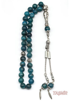 Apatit Taşı Doğal Taş Tesbih 8 mm