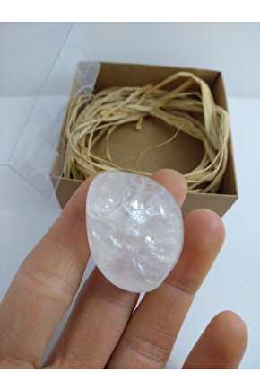 Kuvars Taşı Biblo Ham Doğaltaş Biblo 40-45 gr