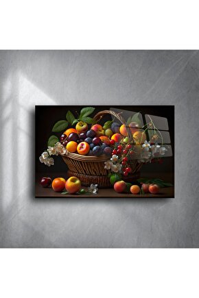 Modern Cam Duvar Tablosu