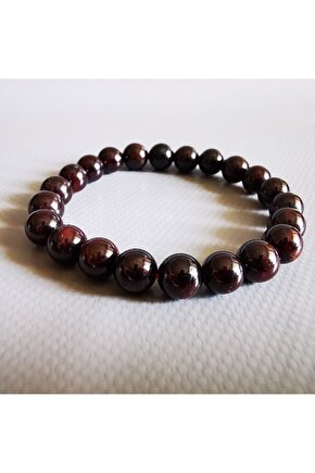 Güç Güven Cesaret  Doğaltaş Bilekliği