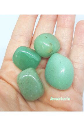 Doğaltaş Antalya Tamburlanmış Tımbıl Aventurin Kayaç Orjinal Doğal Taş