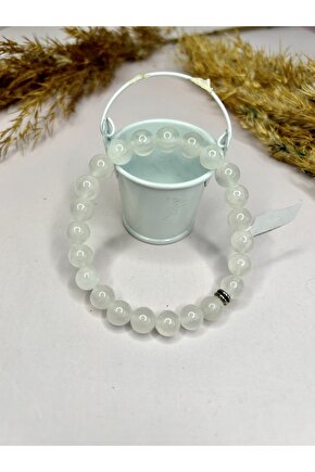 Selenit Taşı Bileklik-%100 Orijinal Ve Sertifikalı