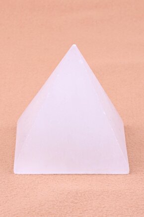 Selenit Doğal Taş Piramit