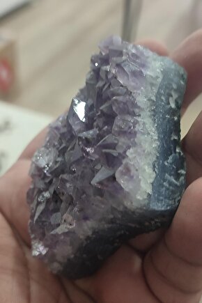 Ametist Taşı Brezilya Ham Dekoratif Kütle 190 Gr