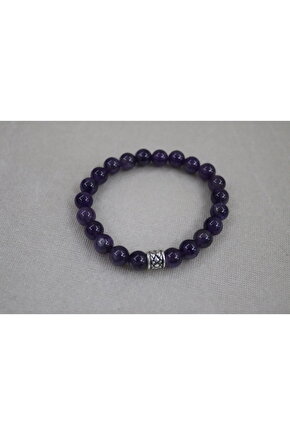 Ametist Doğal Taş Bileklik
