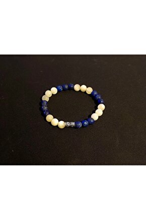 Takım Doğal Taş Bileklik (KALSİT LAPİS LAZULİ TAŞI) 8mm