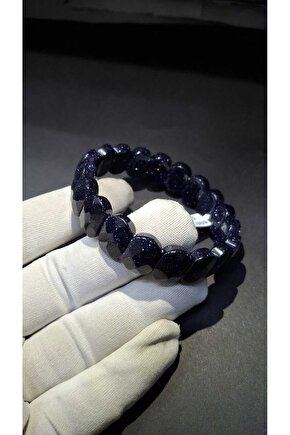 Mavi Yıldız Rolex 8 X 14 Mm Özel Kesim Doğal Taş Bileklik