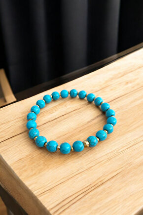 Firuze Bileklik Taşı Dorika Bileklik Orijinal Gerçek Hakiki Sertifikalı Doğal Taş